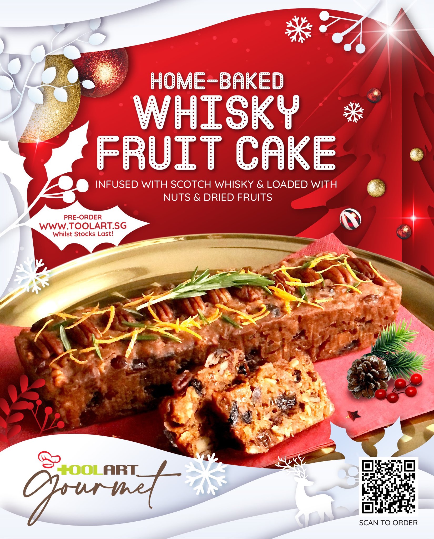 HOME BAKED WHISKYFRUIT CAKE LIMITED FESTIVE EXCLUSIVE TOOLART   23ECDCF3 DE18 4C38 AA29 94DD22028BED 