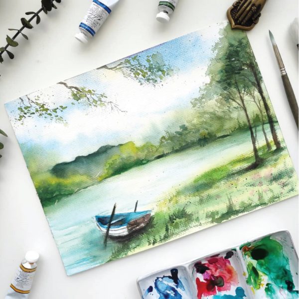 ATMOSPHERIC<br>WATERCOLOUR SCENERY