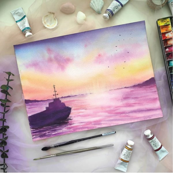 ATMOSPHERIC<br>WATERCOLOUR SCENERY